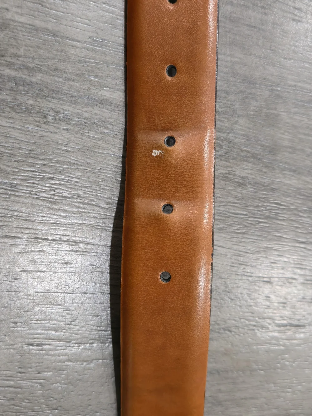 Men's Joseph Abboud Tan Leather Belt with Silver Buckle